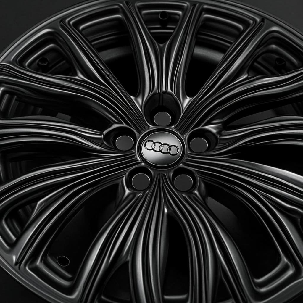 Audi Sport Powder Coat - after repair
